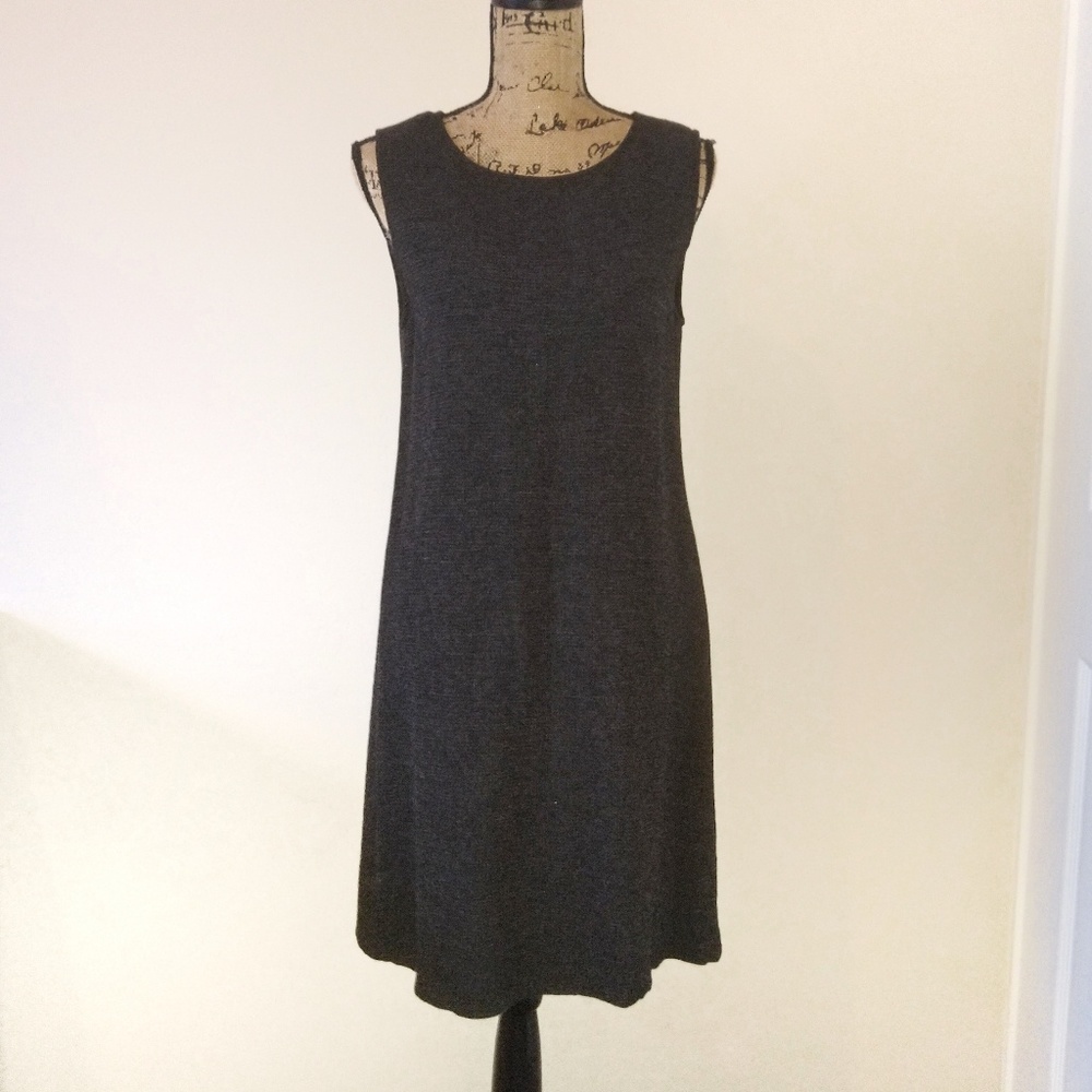 EILEEN FISHER | Waffle Knit Sleeveless Dress